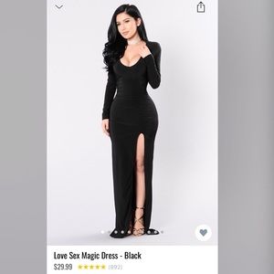 Love Sex Magic Fashion Nova Dress
